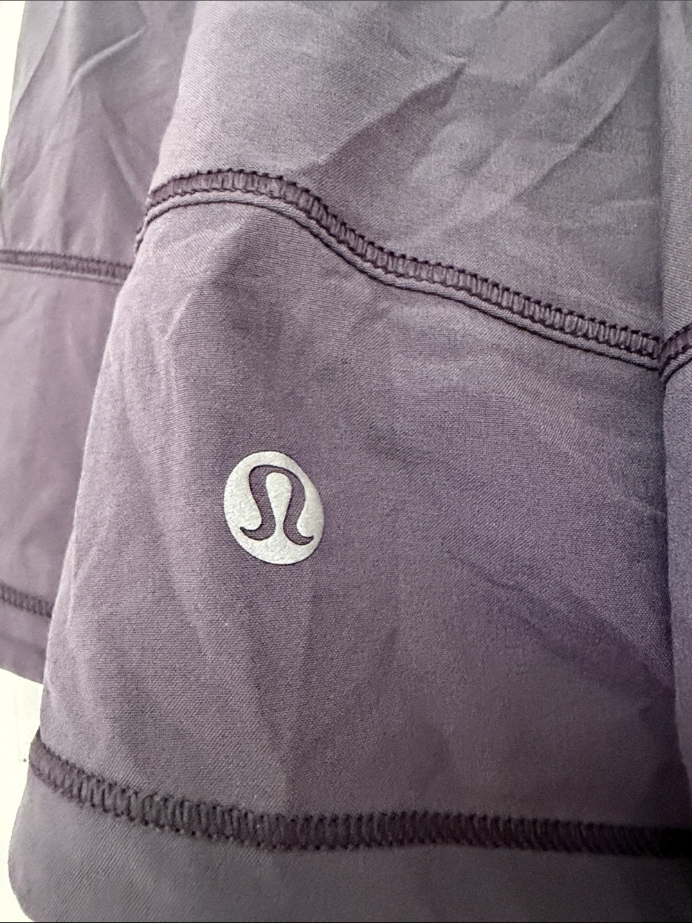 Lululemon Pace Rival Athletic tennis/running skort in Size 8 Reg Charcoal Gray - Picture 4 of 7